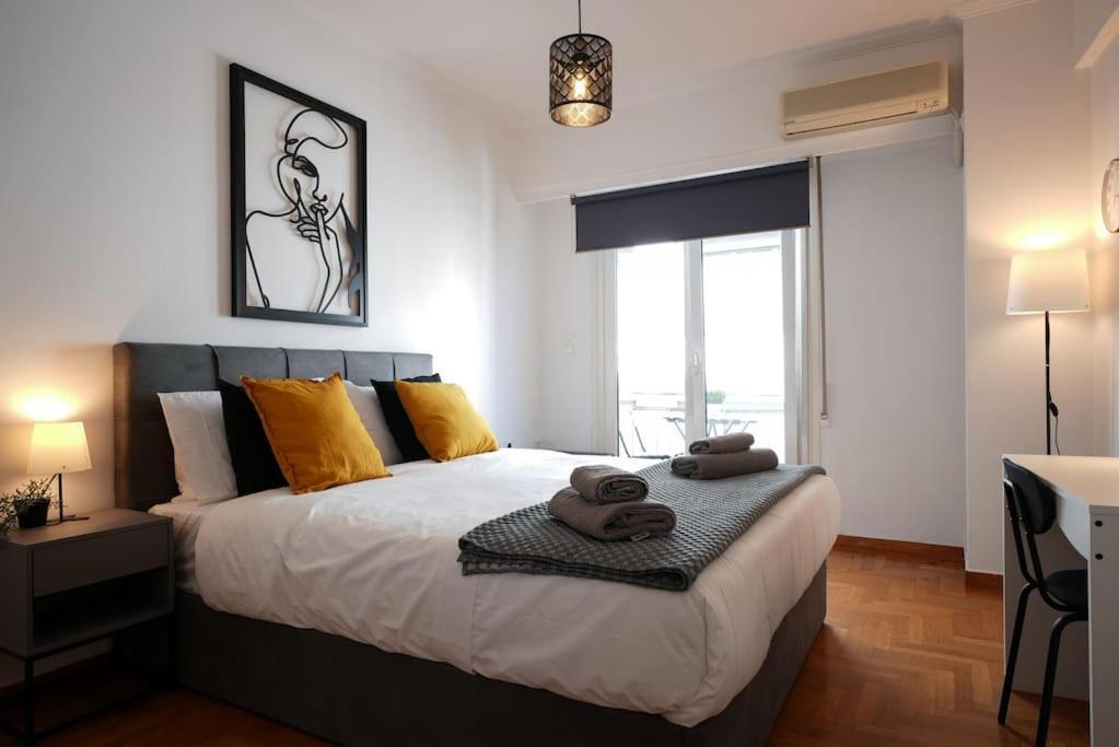 אתונה Syntagma Square, 70Sqm Pentelis Sunny Apartment מראה חיצוני תמונה